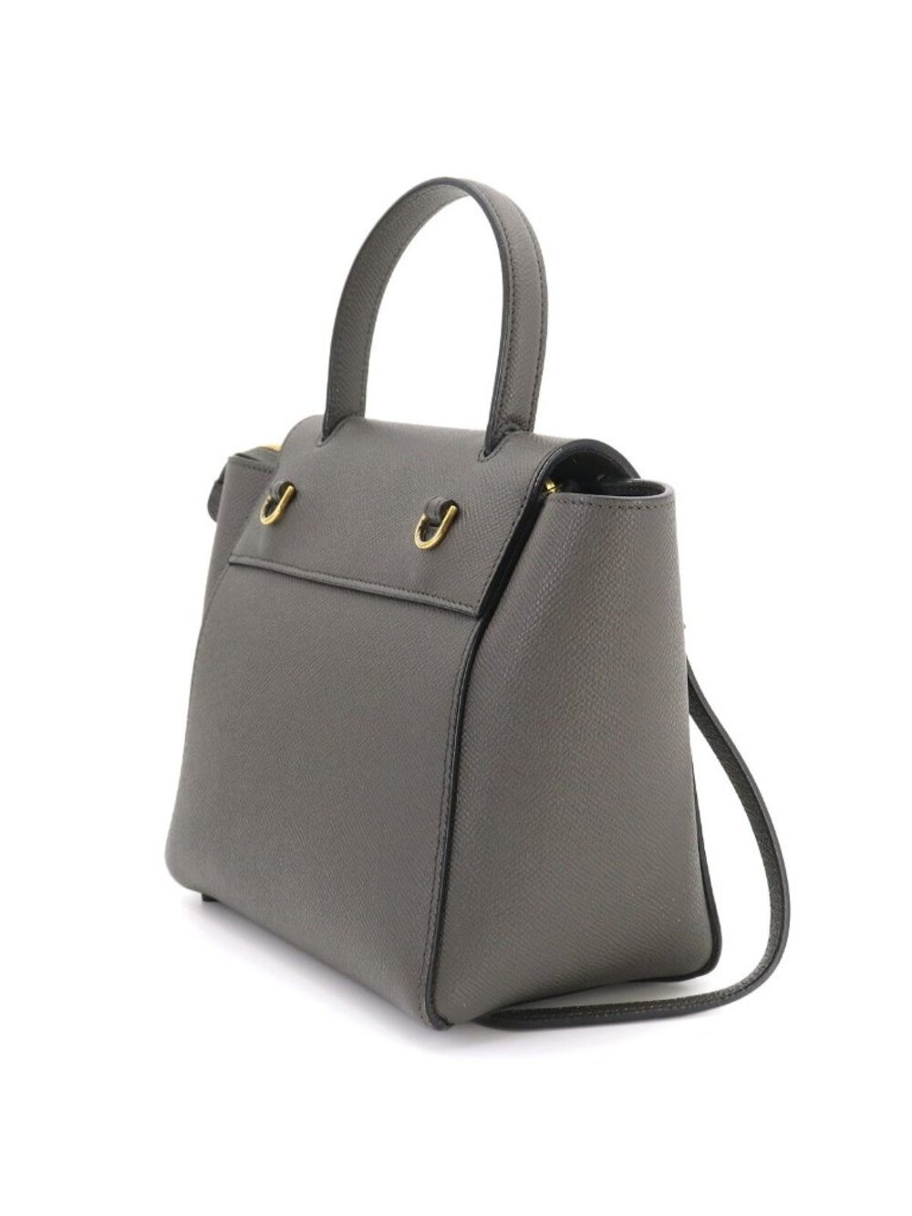 ★SOLD★ Celine Belt Bag Nano 2-Way Leather Gray - Picture 4 of 10